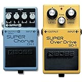 chorus de guitarra en bajo Boss five-year warranty Boss Ch-1 Super Chorus - Pedal Guitarra + Sd-1 Super Overdrive