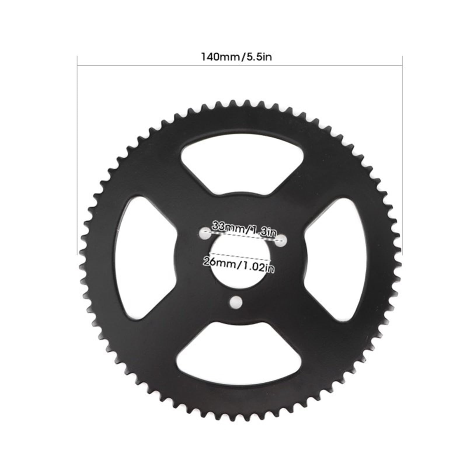 Motocicleta Piñón Piñón De 144 Eslabones Y Cadena 25H para Eje 2 Tiempos para Minimoto Eléctrica, Pocket Bike, ATV Quad