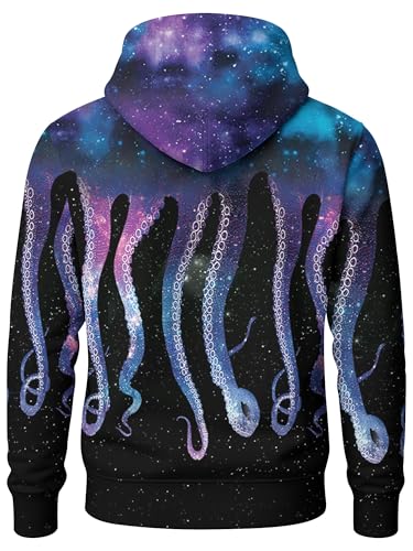 Image of PAGYMO Graphic Hoodies for Men Funny Novelty Pullover Hooded Sweatshirt | Funny 3D print, cool novelty design, colorful pattern, mens graphic pullover hoodie, sarcastic style, funky winter fashion