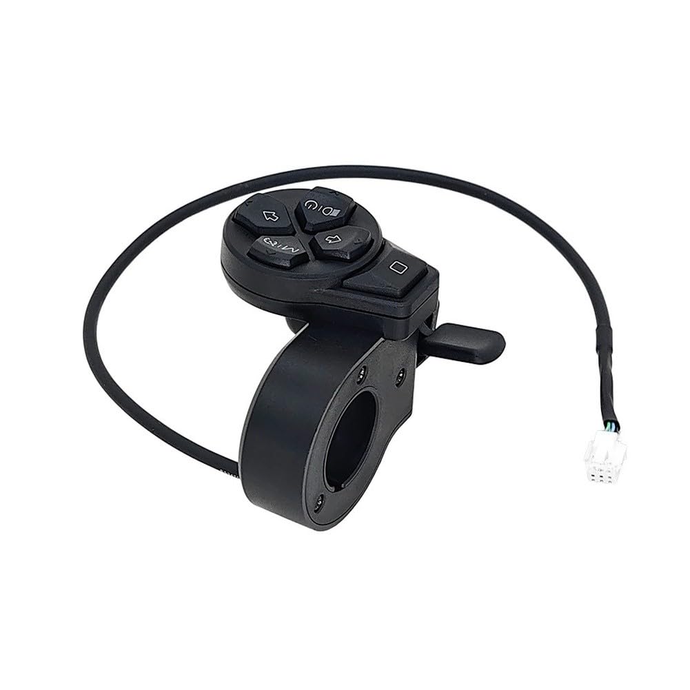 Interrupteur de clignotant avec bouton klaxon pour trottinette électrique Ninebot Zt3 Pro, pièce de rechange en acier ABS, noir