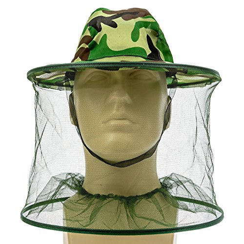 Jetland Mosquito Head Mesh Net and Hat or Beekeeping Protection