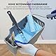 WRQIOO 3Stück Farbwanne, Farbwannen mit Haltegriff, Extra Hohen Seitenwänden und Abrollfläche, Paint Tray, Lackierwanne für Renovierungs Malerei
