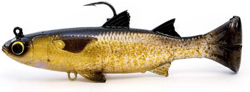 Savage Gear Pulse Tail Mullet 8 LT Golden Mullet