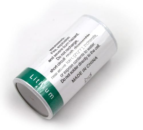 Miniatura 6 de Lunggwey ER26500 - Batería de cloruro de tionilo de litio de tamaño C de 3.6 V 9 Ah para monitoreo de flota SAFT LS26500, dispositivos de