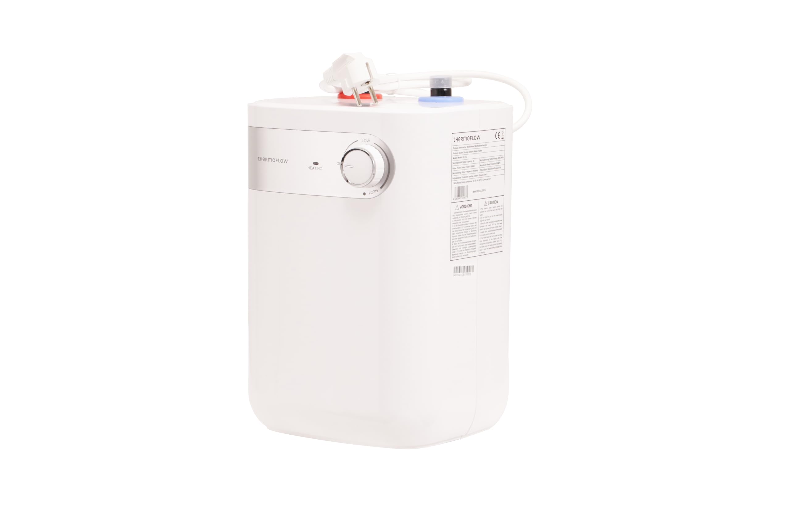 Thermoflow DS5U — odporny na nacisk 5 l podszafkowy z Qmix 700