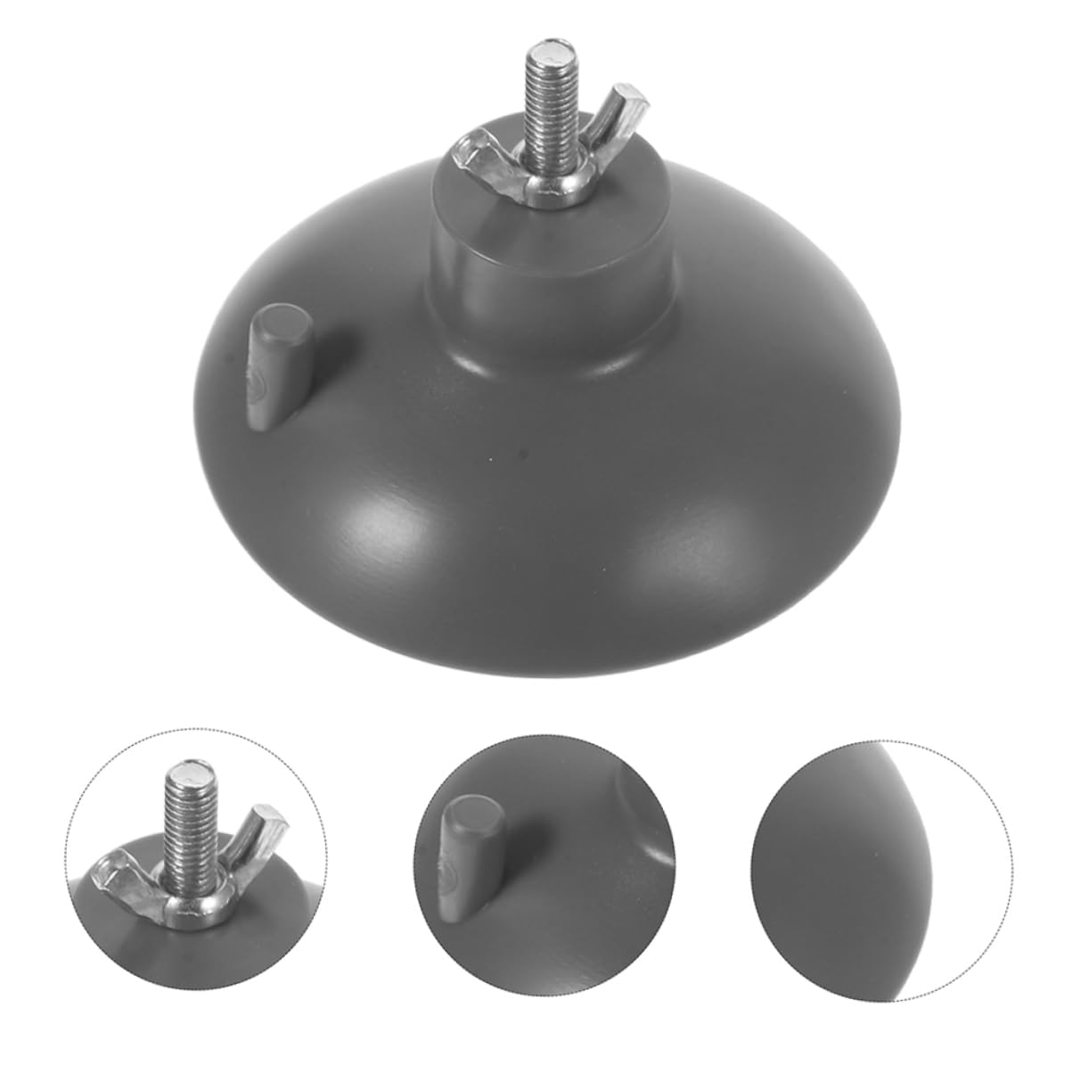 VOSAREA 4Pcs Suction Cups for Fryer Feet Fixator Desk Suction Cup for Popcorn Machines Non Slip Design for Workstations and Equipment Stability