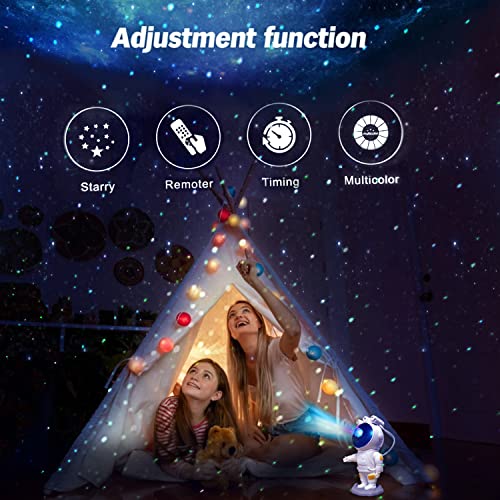 Star Projector, Astronaut Space Projector Galaxy Night Light，With Nebula,Timer And Remote Control,Bedroom Decor Aesthetics And Ceiling Projector, Christmas, Birthday, Valentine's Day Best Gifts #TOP3