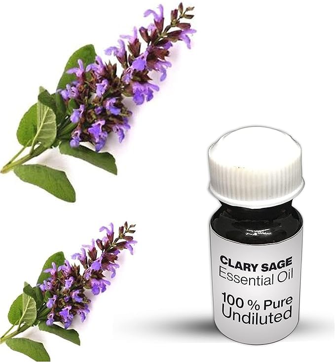 Huile essentielle de sauge sclarée pour calmer le stress flacon 10ml