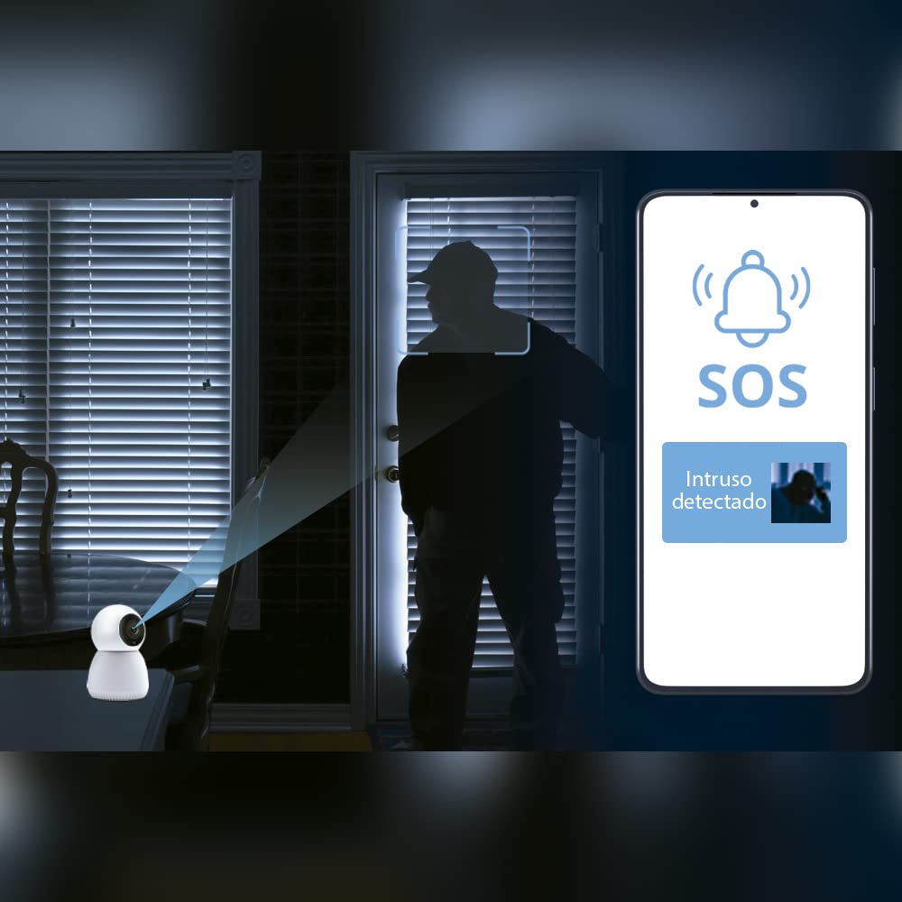 Metronic Telecamera rotante 360° Smart Wi-FI interna