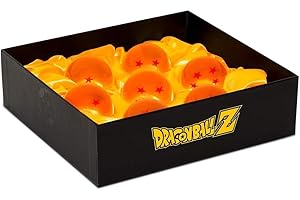 ABYSTYLE Officially Licensed Dragon Ball Z DBZ 7 Dragon Balls 2" Diameter...