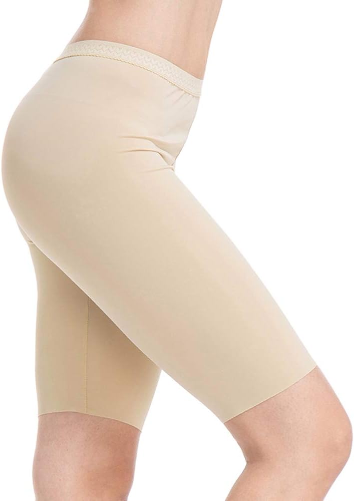 Slip Shorts for Women Smooth Short Leggings Half Mid Thigh Legging Sleek Undershorts