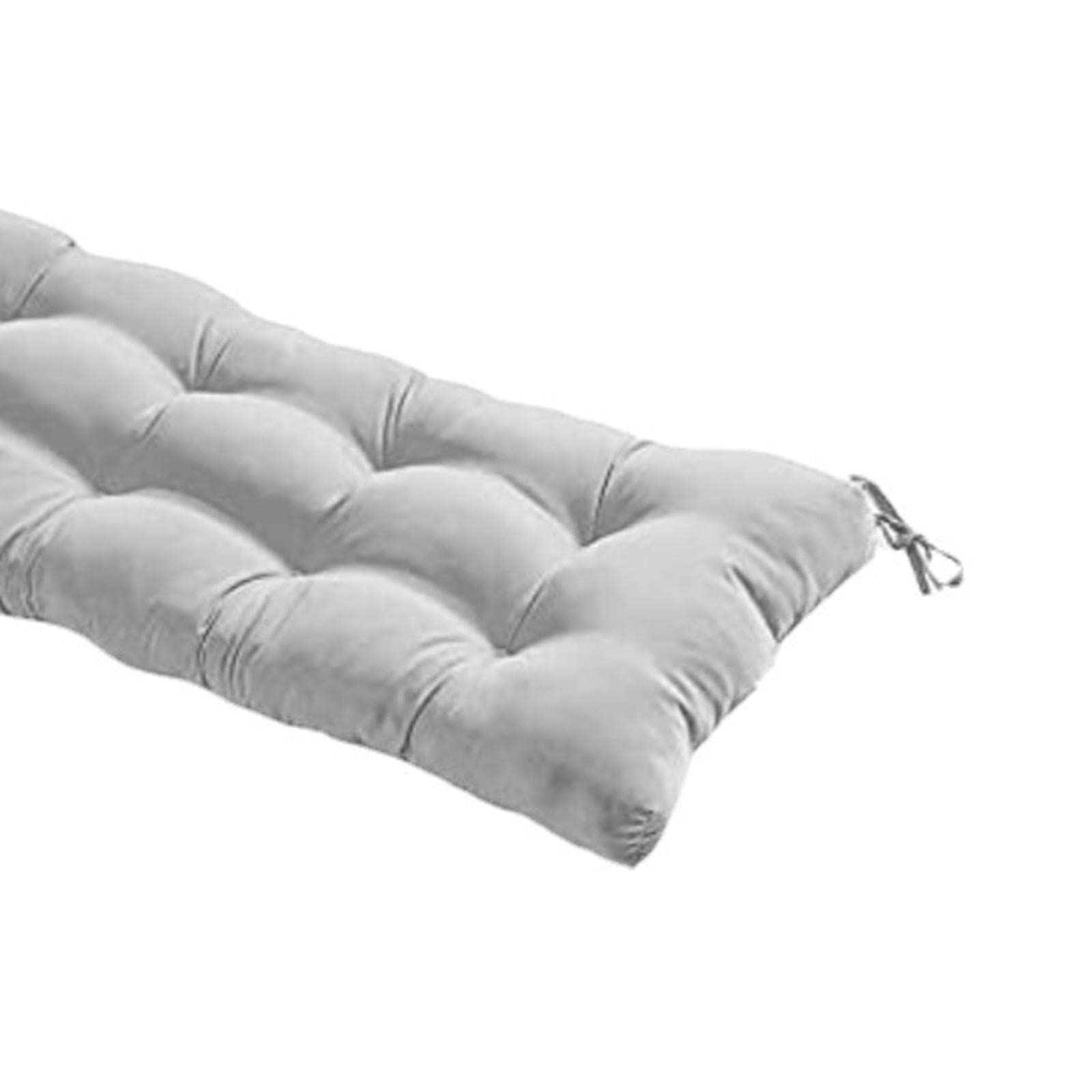 Bench Swing Chair Cushion Seat Pad Garden Furniture Outdoor Light Grey | Home & Garden | Yard, Garden & Outdoor Living | Patio & Garden Furniture | Cushions & Pads-image-49