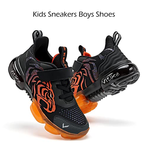 Image of JMFCHI Boys Girls Kids Sneakers Knitted Mesh Running Tennis Athletic Shoes | Breathable,Lightweight,Comfortable,Non-slip,Easy wear,Casual fashion,Indoor outdoor,Gym sport,Daily play,Little /Big Kid