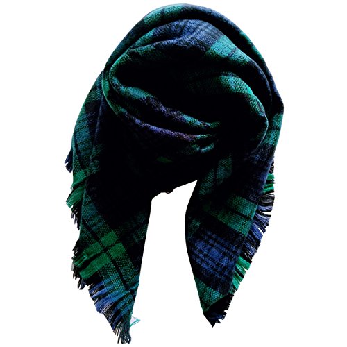 Jastore® Kids Girls Boys Stylish Grid Warm Blanket Scarf Gorgeous Wrap Shawl