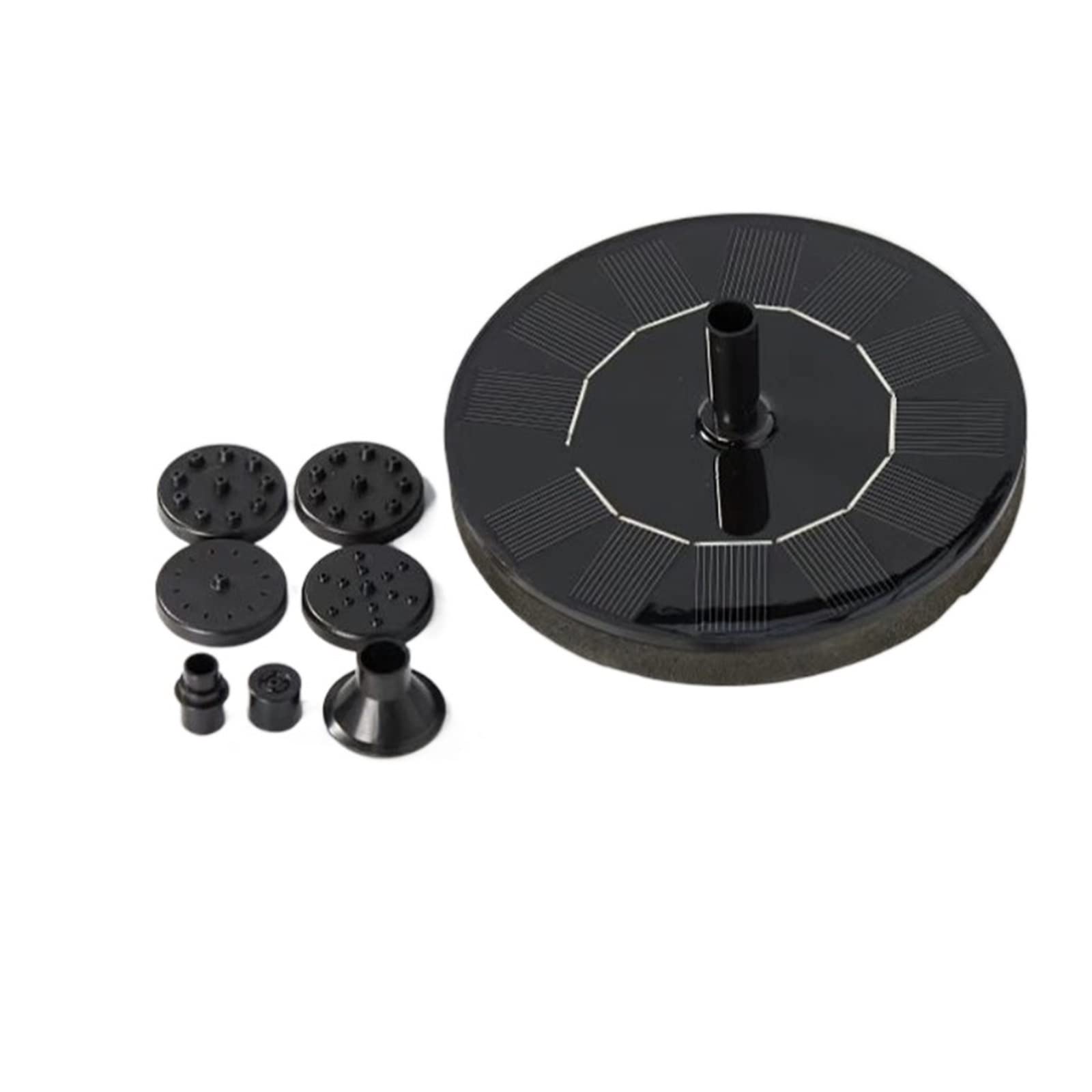 Solar Fountain Outdoor Floating Garden Water Pool Pond Bird Bath Powered Waterfall Pump Efficient Use Of Energy(13CM)