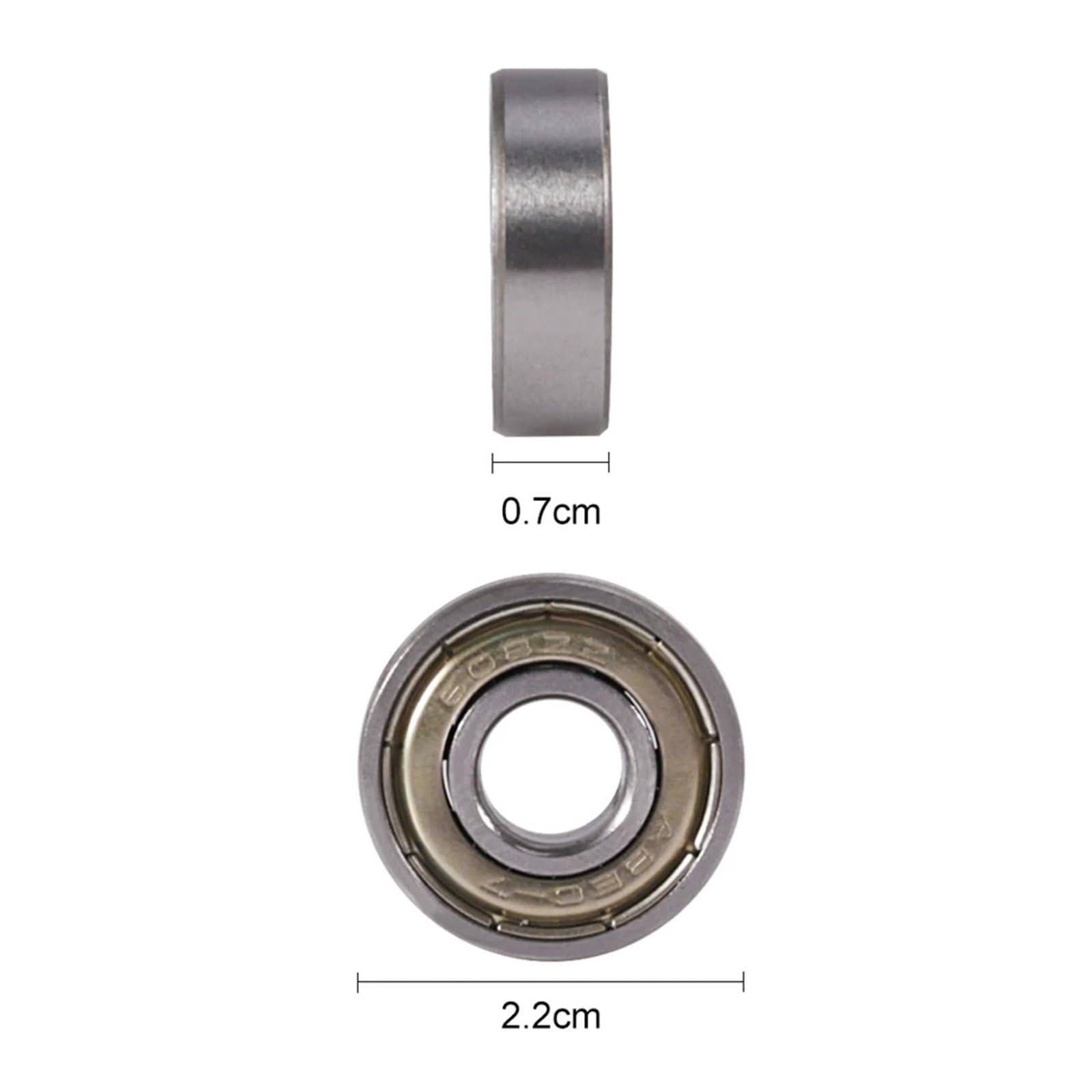 10 Pieces Bearings 603 604 605 606 607 608 609 623 624 625 626 627 628 635 688zz 3D Printer Parts 608zz Bearings(628zz 8x24x8mm)
