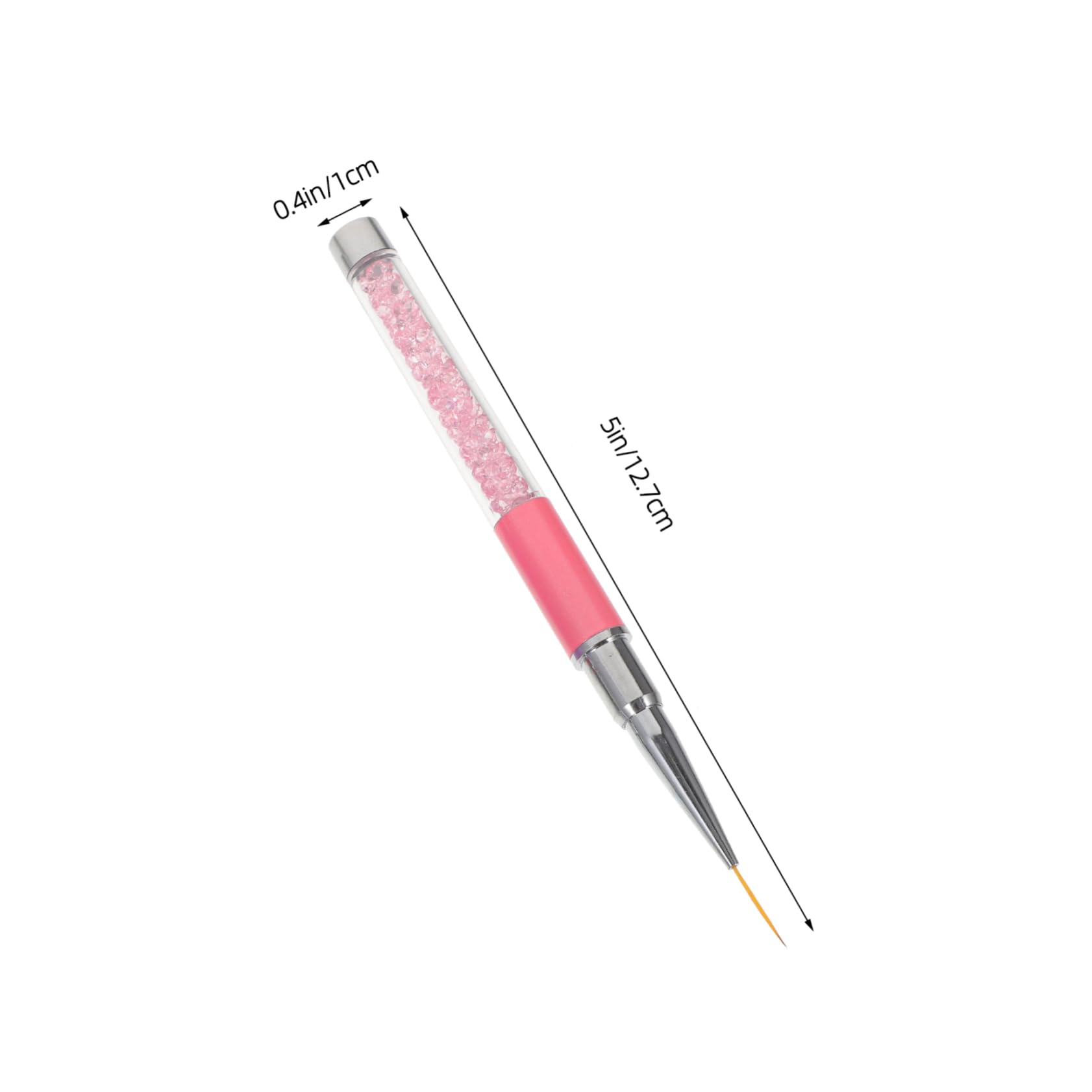 minkissy 25pièces Outils De Nail Art Pinceaux à Manucure Multifonctions Pour Salon à Domicile Stylos De Peinture Pour Avec Poignée Strass