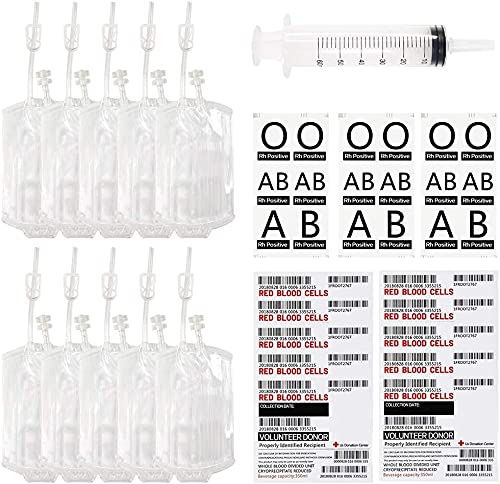 Lot De 35 Sachets De Sang Réutilisables Pour Halloween, Fêtes, Accessoires De Déguisement, Accessoires