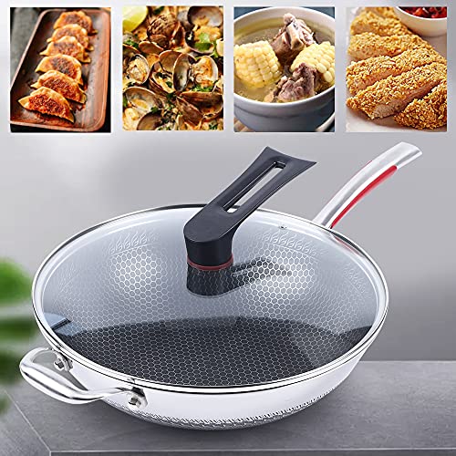 Wok antiadherente con tapa miniatura 2
