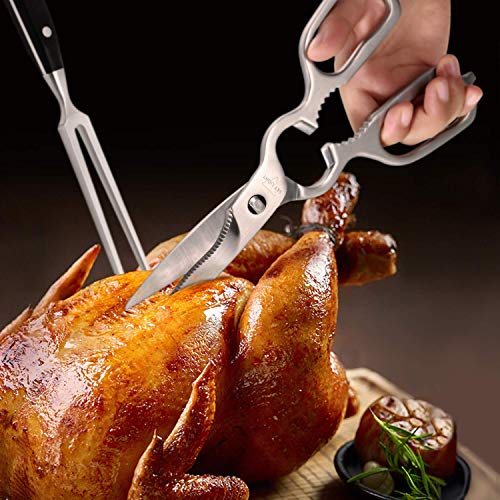 image for SKY LIGHT Kitchen Scissors, Multi-Purpose Take-Apart Stainless Steel H