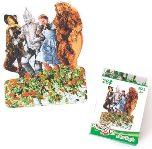 Puzzle Mini Playhouse Wizard of Oz Poppy Fields 26 piezas con Forma para Niños miniatura 4