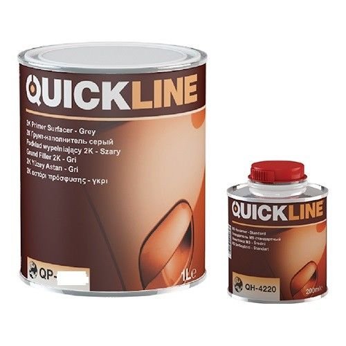 Isolante Fondo Acrilico+CATALIZZATORE Bianco LT 1 QP-3401+QH4220
