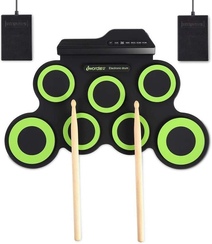 Electronic drum Set,Portable Professional Drum USB