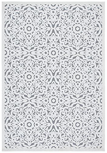 Tapete rectangular 5'5" x 7'7" Safavieh Cabana miniatura 3