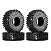INJORA 1.0 Tires--S5 All Terrain Crawler Tires for TRX4M SCX24 AX24 FCX24 Upgrade Parts,64*24mm,T1011