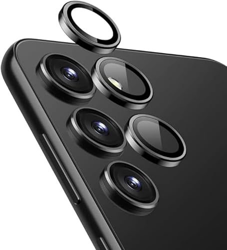 Camera Lens Protector compatible with Galaxy S25 FE - Black