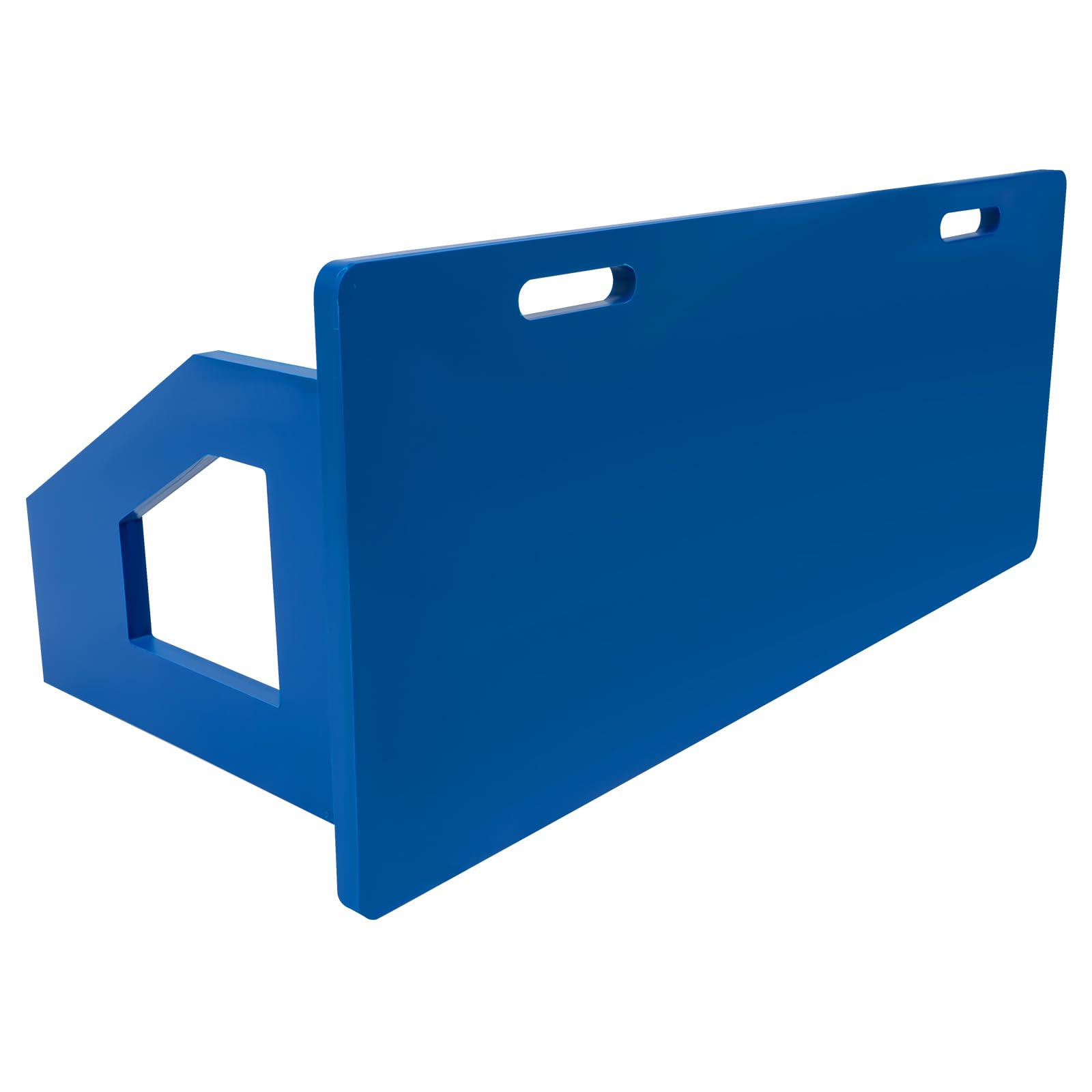 Tabla de rebote de fútbol plegable portátil de pared de rebote para niños tablero de rebote Passing y práctica de tiro azul