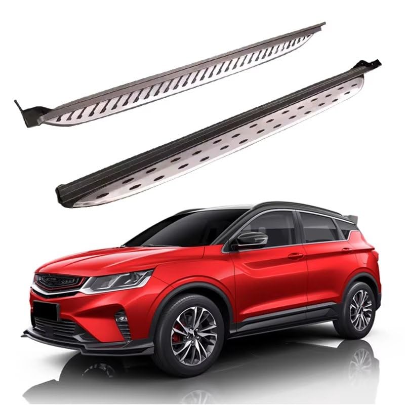 Falda lateral automotriz Proton X50 soluciona roces en el chasis Geely Binyue 2