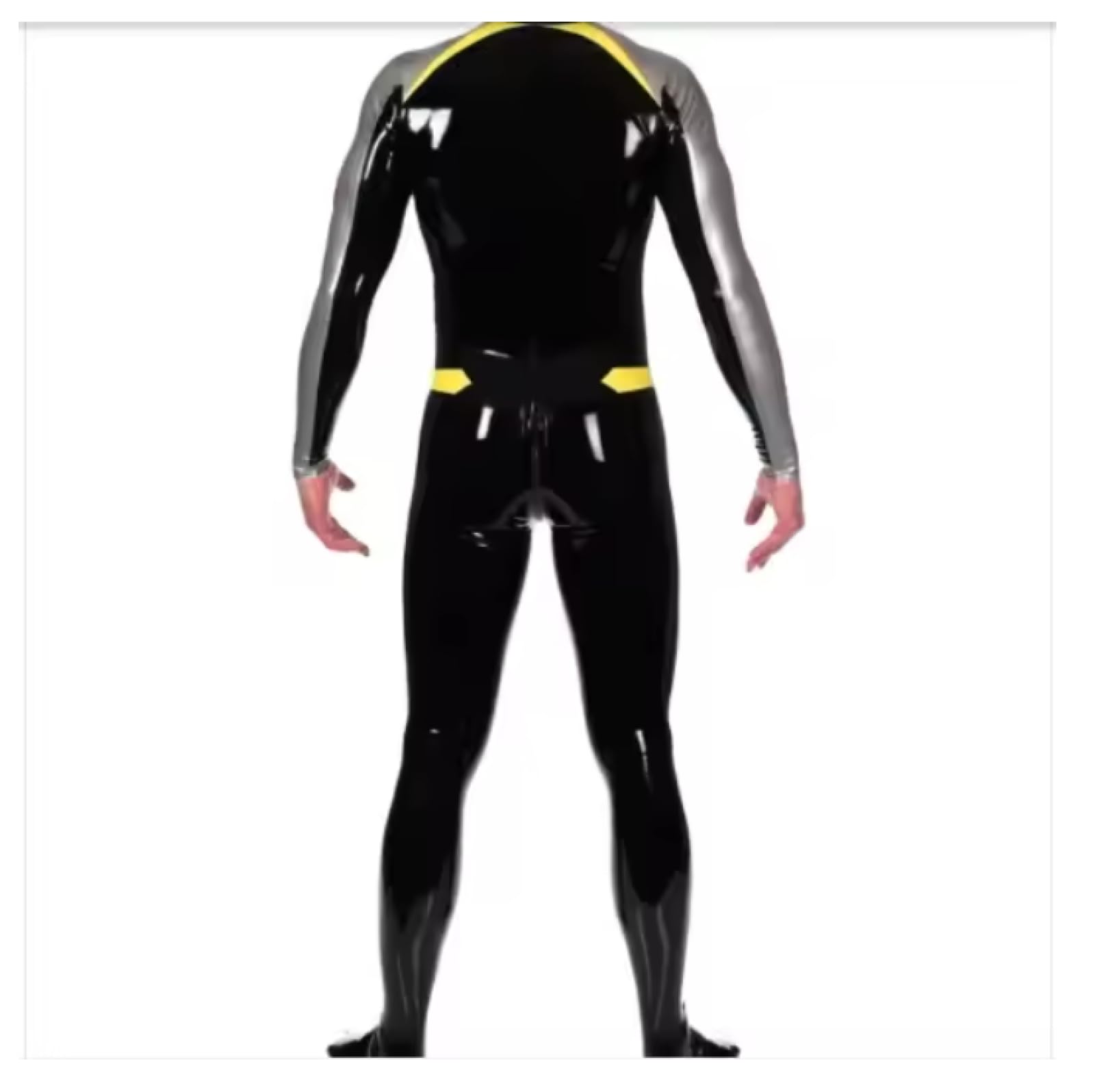 Combinaison de course Zentai 100 % latex 0,45 mm
