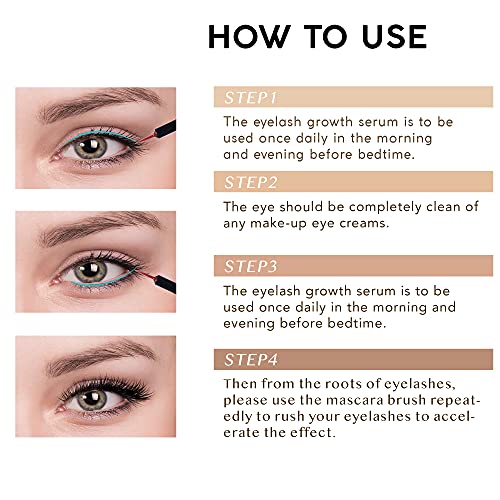 Eyelash Growth Serum - Arishine Advanced Lash Serum, Eyebrow Enhancer, Lash Boost Serum For Longer, Fuller Thicker Lashes & Brows 5Ml #TOP7