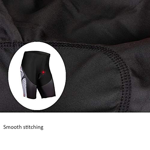 Shorts ciclistas para hombre con acolchado 3D S-3XL miniatura 4