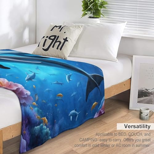 Couverture flannel douce et chaude 130x150cm pour lit et canapé - 6