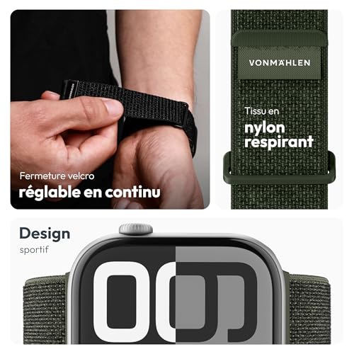 Bracelet Apple Watch réglable résistant eau Fitness Loop 2 - 3