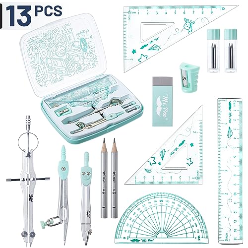 Mr. Pen EEGO001M303 Geometry Set, 13 Pcs thumb #1