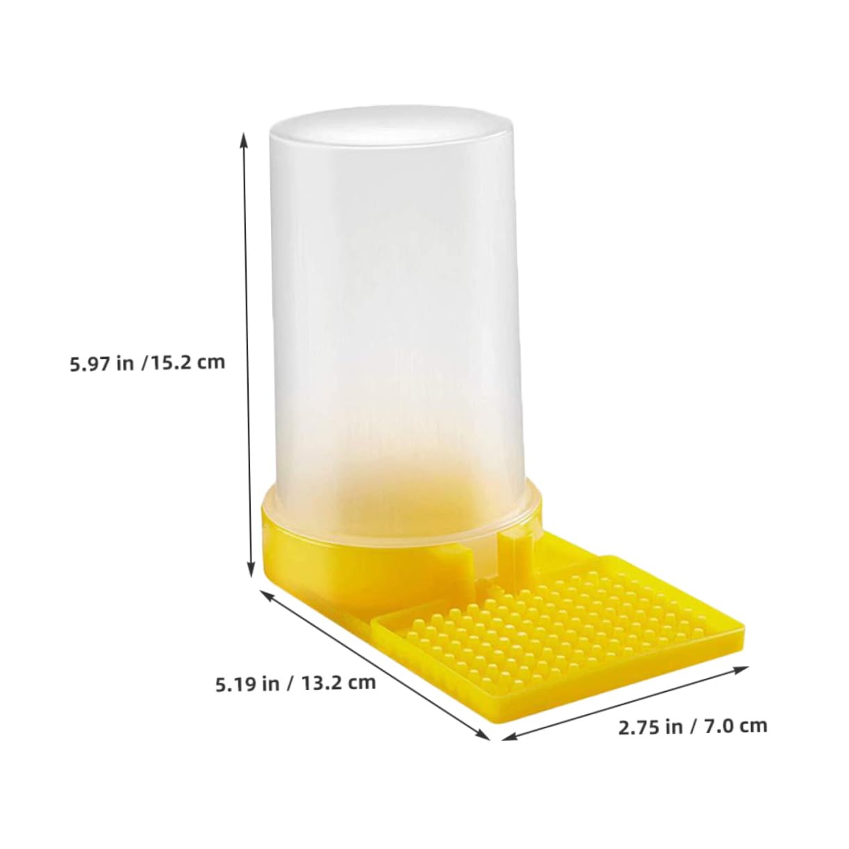 8 Pezzi Mangiatoia per Api Portatile Distributore per Allevamento Apistico Design Professionale Accessorio per Beekeeping Facile da Usare