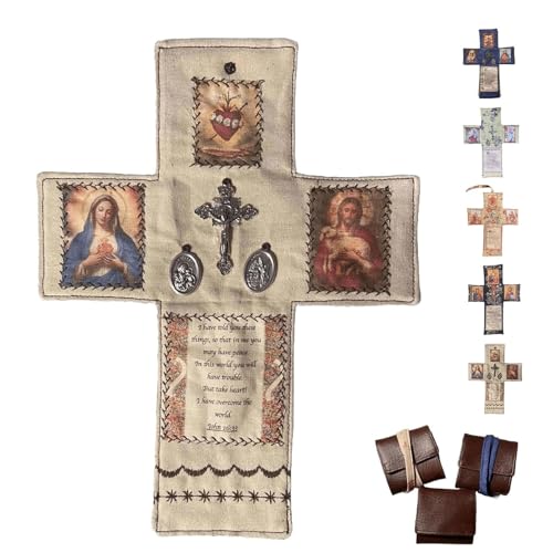 Imagen de Genérico Altar católico portátil hecho a mano para la oración y la devoción diaria