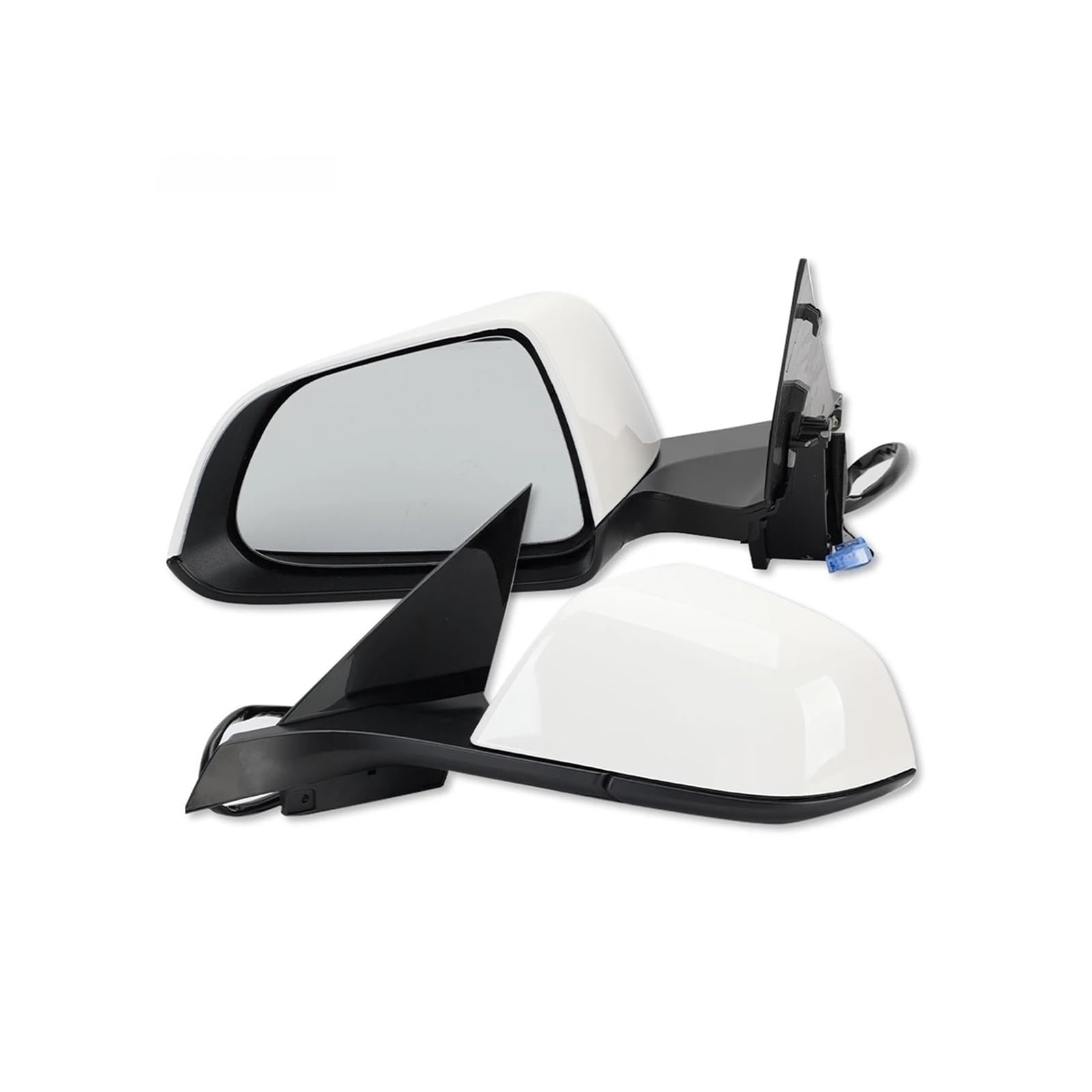 Espejos retrovisores completos Conjunto de espejo lateral automático para Tesla, modelo 3 M3 2021-2023, ajuste eléctrico, calefacción plegable