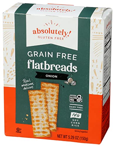 Absolutely Gluten Free Flatbread Gf Tstd Onion, 5.29-Ounce #TOP5