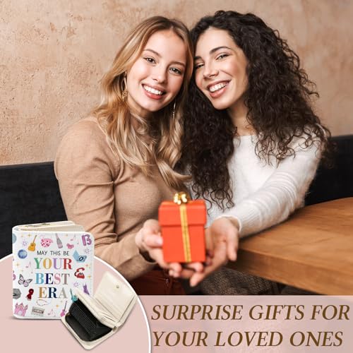 Image of Cute Wallet for Women, PU Leather Accordion Wallet, Zipper Coin Purse | Women's Cute Accordion Wallet, Credit Card Holder with 1 ID Window 14 Card Slots, Gift for Wife Daughter Ladies