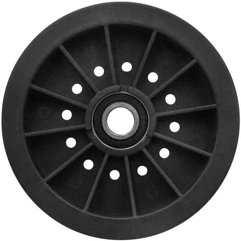 Technology Parts Store Flat Idler Pulley 109-0977 Compatible with Exmark Lawn Mowers Series Lazer Z, Metro, Quest, HP, S-Series 42", 46", 48", 50", 52", 54" and 60" Decks
