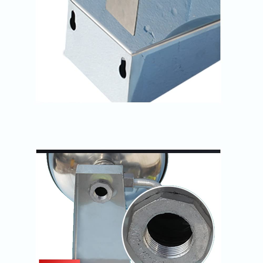 Station de lavage oculaire avec couvercle Station de lavage oculaire murale pour lave-yeux de premiers secours Bol en acier inoxydable 304 + panneau de lavage oculaire, filetage Rc (couleur : A)