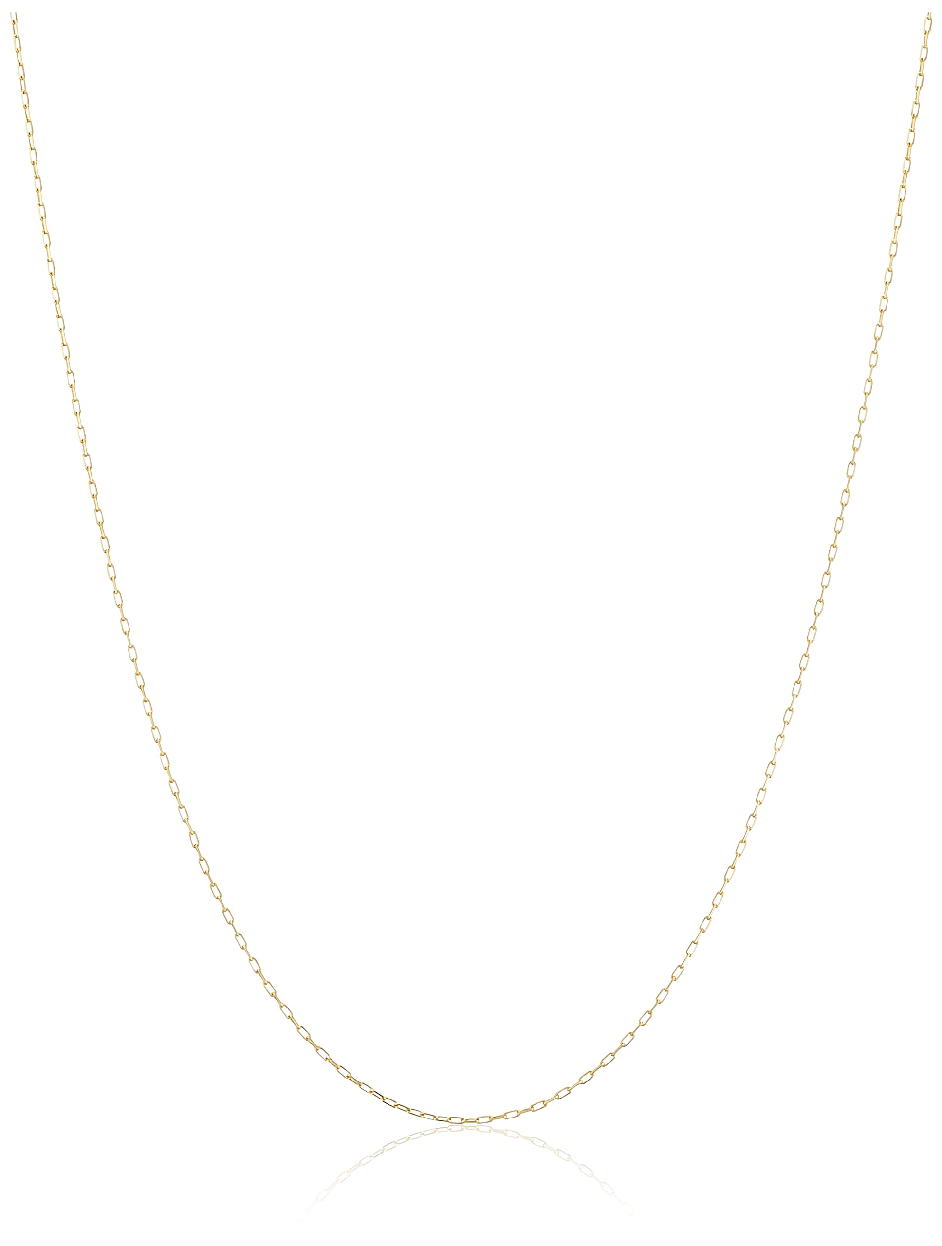 Amazon | [エムジェイピー] K18YG カット小豆 ネックレス 造幣局検定