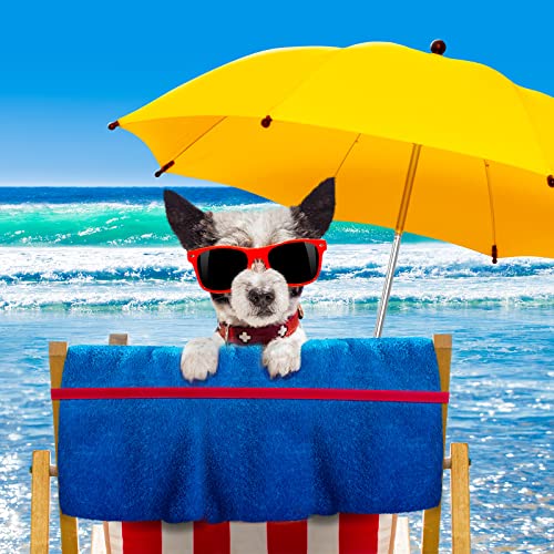 Bandes de serviette de plage contre le vent élastiques légères pour chaises de jardin x24 - 7