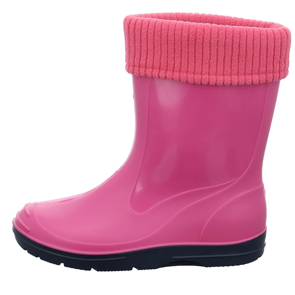 Beck Unisex Kids Basic 860 Rain Boot, Pink, 12.5 UK Child