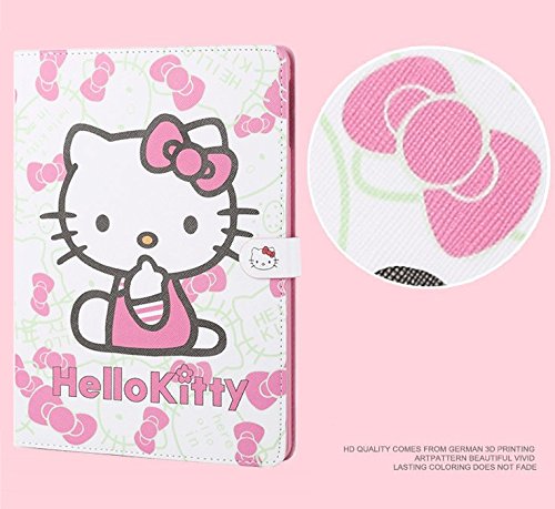 Apple Ipad Mini 3 2 1 Case, Livitech(Tm) Hello Kitty Design Folio Style Pu Leather Hard Case For Apple Ipad Mini 1 2 3, Model No. Is A1432 A1454 A1455 A1489 A1490 A1491 A1599 A1600 A1601 Pink #TOP1