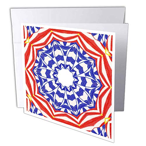 3dRose gc_39479_2 6 x 6C`uԔ̈SԂ̖؋͗lvO[eBOJ[hi12j